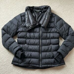Athleta Black Puffer Jacket